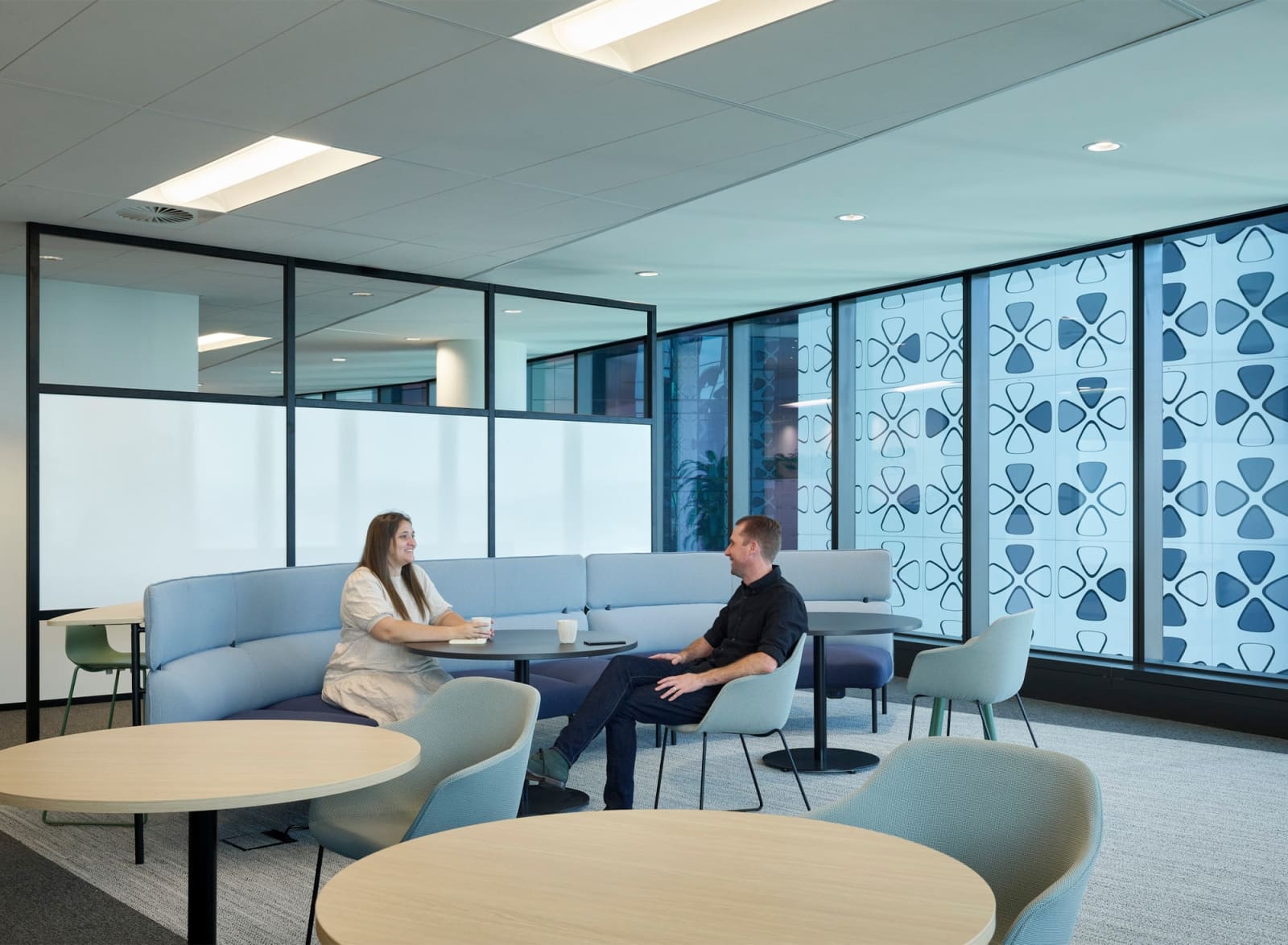 open collab space in QBE Brisbane office
