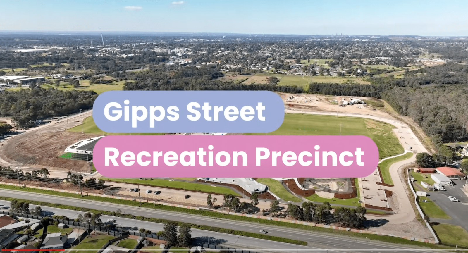 gipps street recreation precinct video image